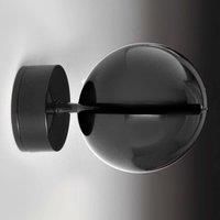 Milan Iluminacin Milan Bo-La wall spotlight, round mount, black
