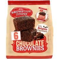 Brompton House Chocolate Brownies 6 x 25g (150g)