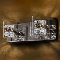 Schuller Valencia Flash LED wall light with crystal rings