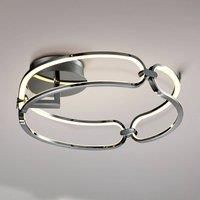 Schuller Colette - Semi Flush Ceiling Light Cylindrical, Chrome