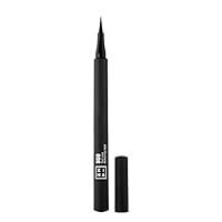 3INA makeup - Vegan - Cruelty Free - The 24h Pen Eyeliner 900-1.2 ml - 24H Longwearing Formula - Intense Black Highly Pigmented Color - Ultra Precise Fine Tip - Matt finish