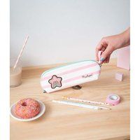 Pink Pusheen Cat Pencil Case Pen Holder Stationary School Gifts for Girl