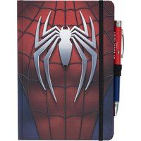 Grupo Erik Marvel Spider-Man Premium A5 Notebook With Pojector Pen | Bullet Journal | Notebooks A5 | Notepads A5 | A5 Notepad | Dotted Bullet Journal | Spider Man Gifts