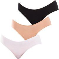 Kisses&Love Pack of 3 Q-EN905 Bamboo Briefs for Women