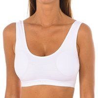 Kisses&Love 707 Bamboo Sports Top for Women White