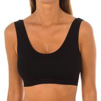 Kisses&Love 707 Bamboo Sports Top for Women Black