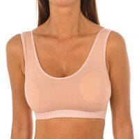 Kisses&Love 707 Bamboo Sports Top for Women Beige