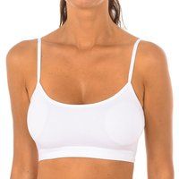 Kisses&Love  708-BLANCO  women's Sports bras in White