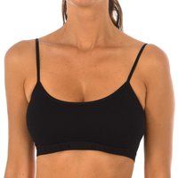 Q-EN Women/'s Bamboo Micofibre Lace Top 708 Black