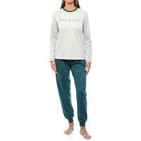 Kisses&Love KLP2 Women/'s Long Sleeve Plush Winter Pajamas