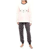 Kisses&Love KLP2 Women/'s Long Sleeve Plush Winter Pajamas