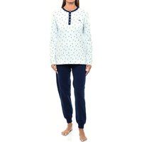Kisses&Love KLP2 Women/'s Long Sleeve Plush Winter Pajamas