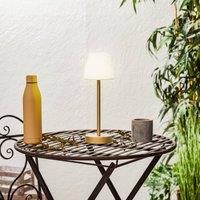 Moovere Table Lamp with Rechargeable Battery LED Indoor/ Outdoor (Brass)