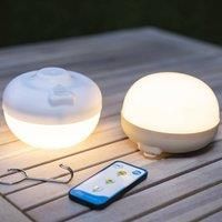 Newgarden Cherry LED decorative light beige/white