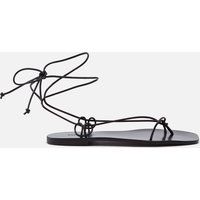 ALOHAS Women's Misty Faux Leather Flat Sandals - UK 4