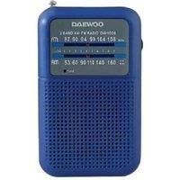 Daewoo DW1008 Portable AM/FM Car Radio - Clear Sound, Lightweight, Universal Fit