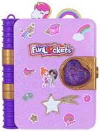 FunLockets Secret Journal, Diary, Activity and Creativity, Sticker and Stationery Set, Secret Writing, Drawing and Doodling, Aged 6 Years Plus