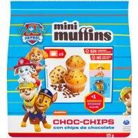 Paw Patrol 5pk Choc-Chips Mini Muffins 125g