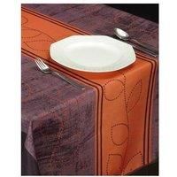 Stain Resistant Tablecloth Orange