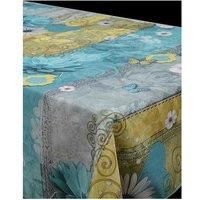 Stain Resistant Tablecloth Turquoise