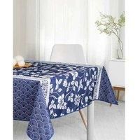 Stain Resistant Tablecloth Bluebell