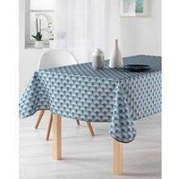 Stain Resistant Tablecloth Peacockblue