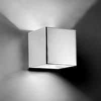 Pujol Iluminacin Square LED wall light Basic, chrome