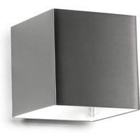 Pujol Iluminacin Square LED wall light Basic, nickel