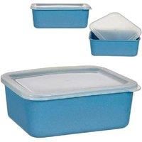 BigBuy Home Eco-Friendly Bamboo Storage Box with Lid - Modular, Stackable, Minimalist Design