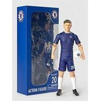 Banbo Sockers Toys Chelsea Cole Palmer 8" Collectible Soccer Action Figure, Blue