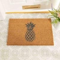 Pineapple Grey Doormat - Regular 60x40cm