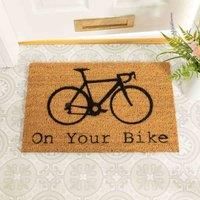 Artsy Doormats On Your Bike Doormat