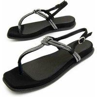 Montevita - Sandal for Women Prins 91706 Black, Black/White, 4 UK