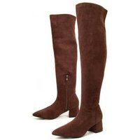 Montevita - High Heel Boot for Women Botavitta 94636 Brown Women, brown, 4 UK
