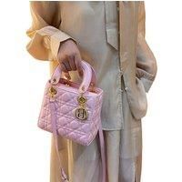 Unisex Pink Dior Lady Inspired Embroidered Crossbody Bag - 6 Colours!