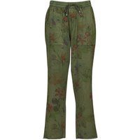 Desigual  PANT_MICKEY CAMO FLOWERS  women's Trousers in Kaki
