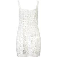 Desigual Women/'s Vest_Newcastle 1000 Dress, White, L