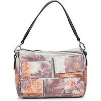 Desigual Women Accessories-Polyurethane Handbag, White, One Size