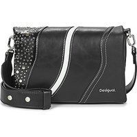 Desigual Women/'s Bag_PUNKETTE Dortmund FLA, Black/White, 25