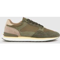 HOFF Mens Buenos Aires City Trainers Khaki (Khaki, UK Footwear Size System, Adult, Men, Numeric, Medium, 7)