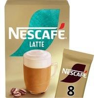 Nescafe Latte Instant Coffee 8 x 18g Sachets