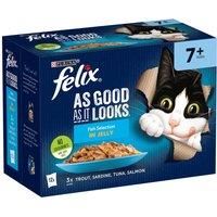 Felix As Good As It Looks Fish Selection in Jelly 7+ Years 2 x 85g (1.02kg)