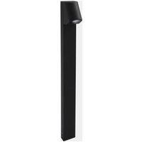 LEDS-C4 LED path light-C4-Eko Inclined, black, height 80 cm, aluminium