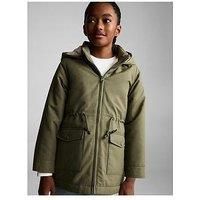 Mango Girls Parka - Khaki