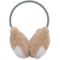 Mango Younger Boys Fox Earmuffs - Beige