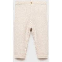 Mango Baby Girls Printed Sweat Top - Light Cream