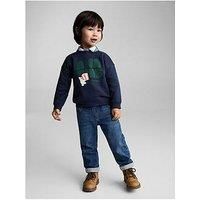 Mango Younger Boys Amazing Stories Sweat Top - Navy