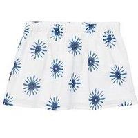 Mango Younger Girls Sol Co-Ord Skirt - White - White