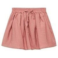 Mango Girls Woven Co-Ord Skirt - Pink