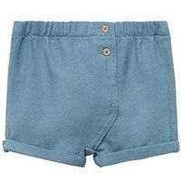 Mango Baby Boys Woven Shorts - Green